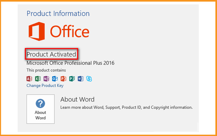 Activate PowerPoint 2016