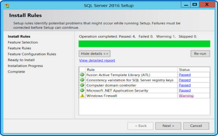 SQL Server 2016