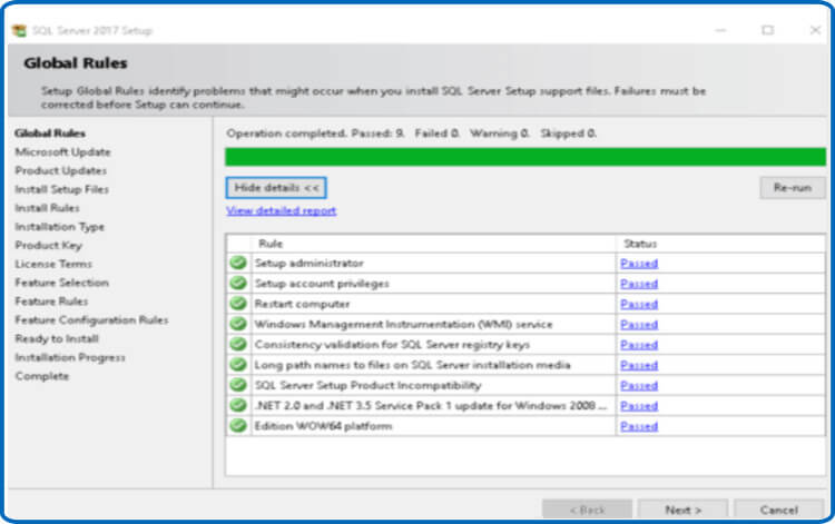 SQL Server 2017