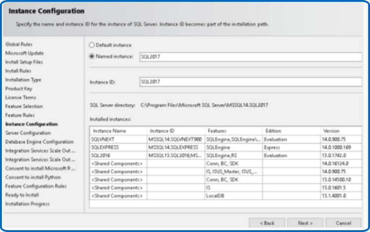 SQL Server 2017