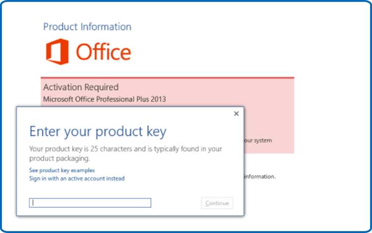 Activate-office-2013