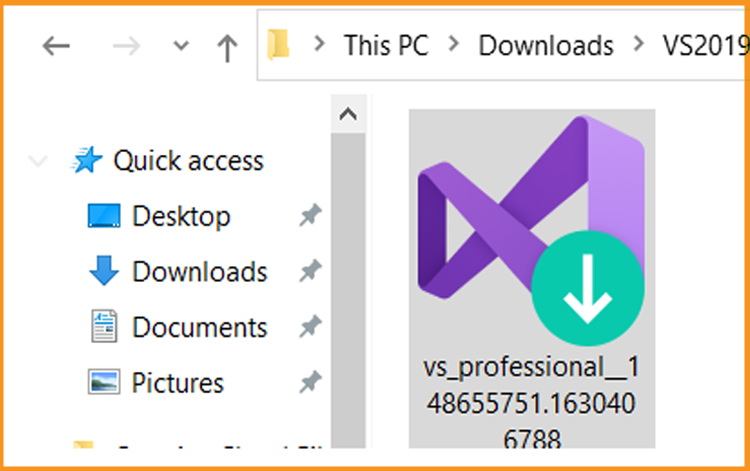 Install Visual Studio 2019