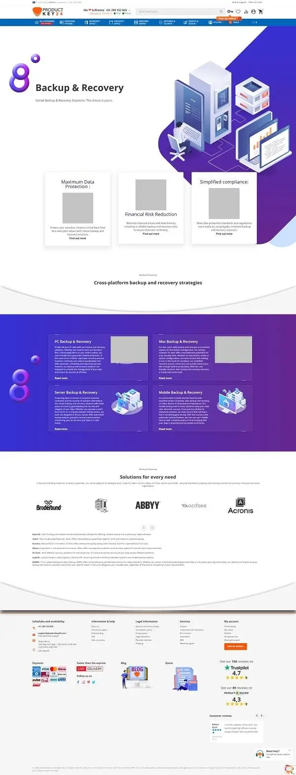 Backup & Recovry