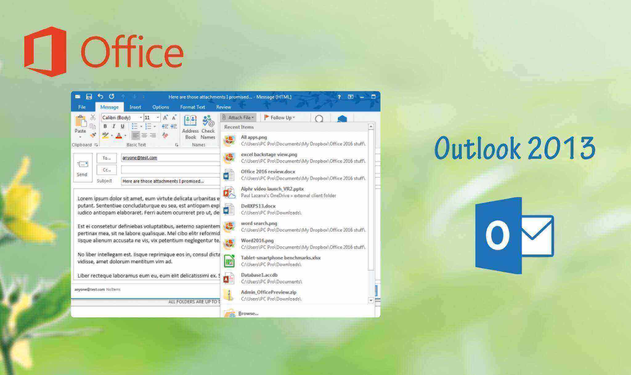 Outlook 2013 - Office Home And Business 2013