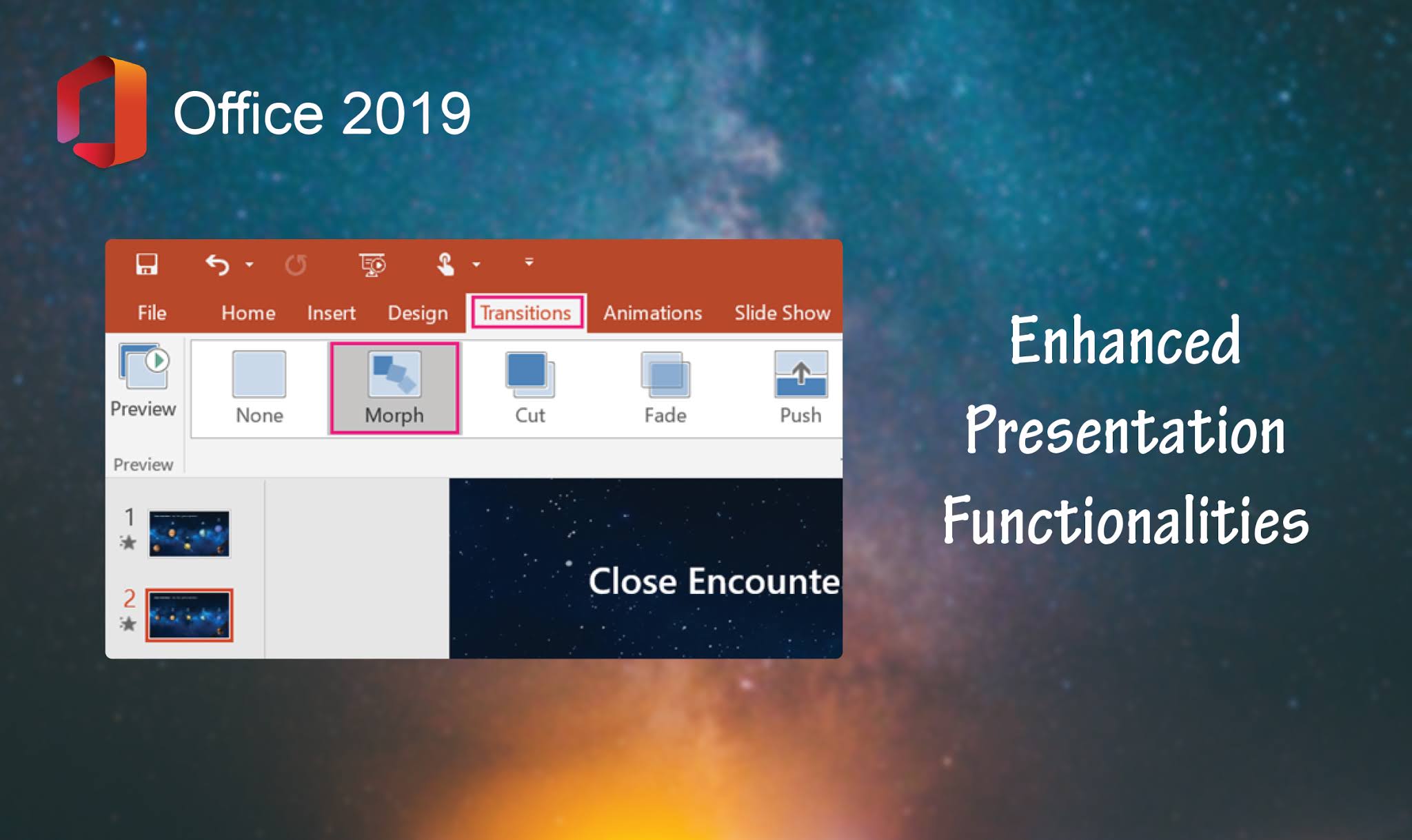 Enhanced presentation functionalities - Office 2019 Pro Plus