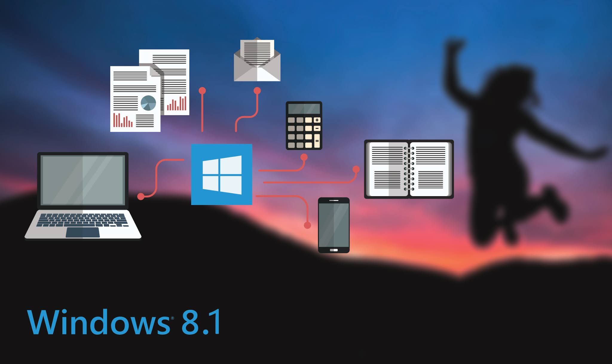 Windows 8.1 pro perfectly fits my needs