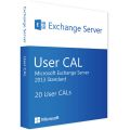Exchange Server 2013 Standard - 20 User CALs, Client Access Licenses: 20 CALs, image 