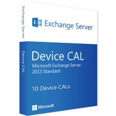 Exchange Server 2013 Standard - 10 Device CALs, Device Client Access Licenses: 10 CALs, image 