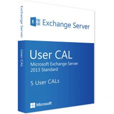 Exchange Server 2013 Standard - 5 User CALs, User Client Access Licenses: 5 CALs, image 