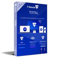 F-Secure Total Security 2024-2025, Runtime : 1 year, Device: 5 Devices, image 