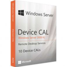 Windows Server 2008 R2 RDS - 10 Device CALs, Device Client Access Licenses: 10 CALs, image 