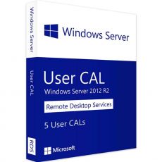 Windows Server 2012 R2 RDS - 5 User CALs, User Client Access Licenses: 5 CALs, image 