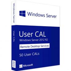 Windows Server 2012 R2 RDS - 50 User CALs, User Client Access Licenses: 50 CALs, image 