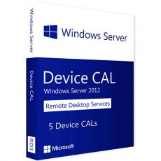 Windows Server 2012 RDS - 5 Device CALs, Device Client Access Licenses: 5 CALs, image 