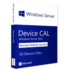 Windows Server 2012 RDS - 50 Device CALs, Device Client Access Licenses: 50 CALs, image 