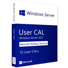 Windows Server 2012 RDS - 10 User CALs, User Client Access Licenses: 10 CALs, image 