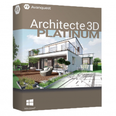 Avanquest Architect 3D 21 Platinum, Language: German, image 