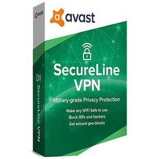 Avast SecureLine VPN 2024-2025, Runtime : 1 year, Device: 5 Devices, image 