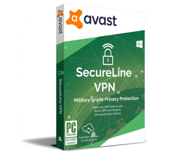 Avast SecureLine VPN 2024-2025, Runtime : 1 year, Device: 10 Devices, image 