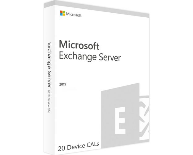 Exchange Server 2019 Standard - 20 Device CALs, Device Client Access Licenses: 20 CALs, image 