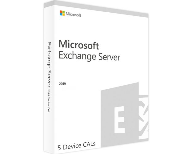 Exchange Server 2019 Standard - 5 Device CALs, Device Client Access Licenses: 5 CALs, image 