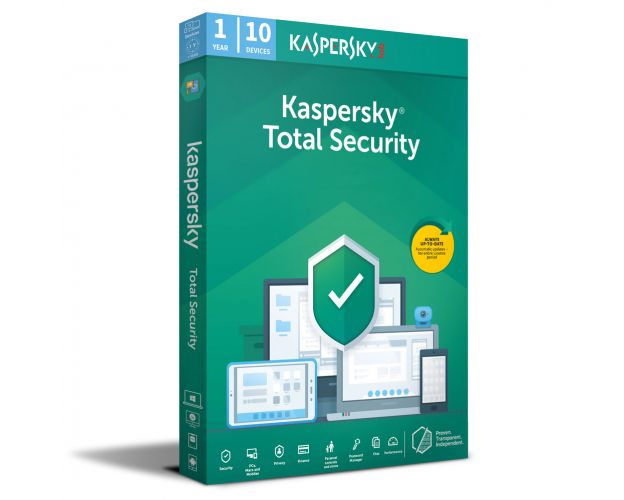 Kaspersky Total Security 2024-2025, Runtime : 1 year, Device: 10 Devices, image 