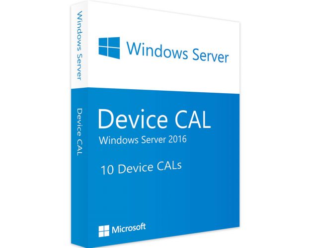 Windows Server 2016 - 10 Device CALs, Device Client Access Licenses: 10 CALs, image 