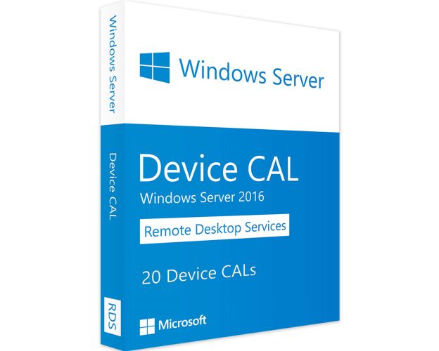 Windows Server 2016 RDS - 20 Device CALs, Device Client Access Licenses: 20 CALs, image 