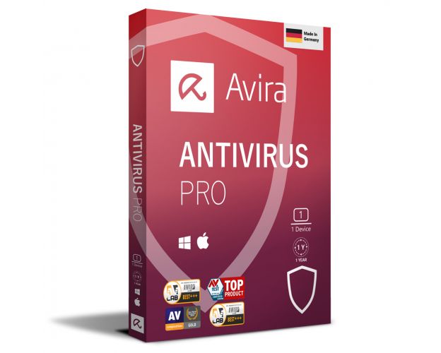 Avira Antivirus Pro 2024-2025, Runtime : 1 year, Device: 1 Device, image 