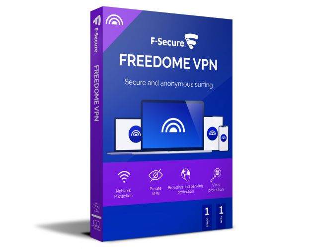 F‑Secure Freedome VPN 2024-2025, Runtime : 1 year, Device: 1 Device, image 