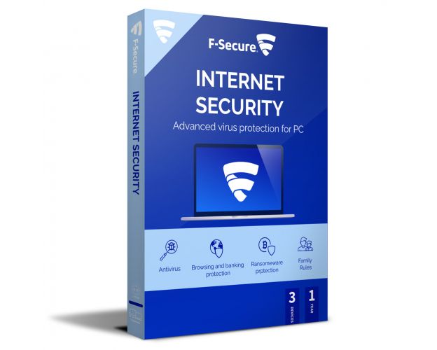 F‑Secure Internet Security 2024-2025, Runtime : 1 year, Device: 3 Devices, image 