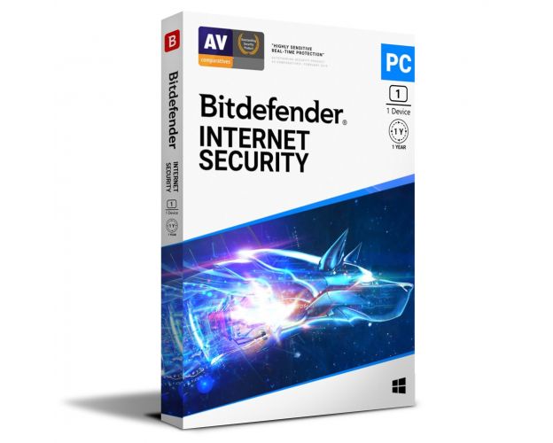 Bitdefender Internet Security 2024-2025, Runtime : 1 year, Device: 1 Device, image 