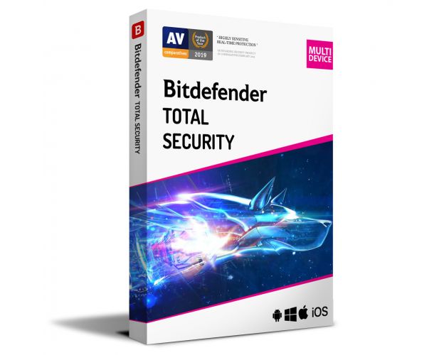 Bitdefender Total Security 2024-2025, Runtime : 1 year, Device: 1 Device, image 