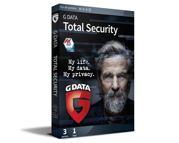 G DATA Total Security 2024-2025, Runtime : 1 year, Device: 3 Devices, image 