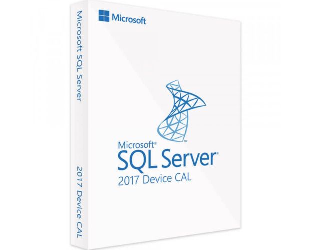 SQL Server 2017 Standard - Device CALs, Device Client Access Licenses: 1 CAL, image 