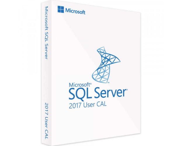 SQL Server 2017 Standard - User CALs, User Client Access Licenses: 1 CAL, image 