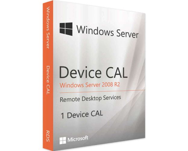 Windows Server 2008 R2 RDS - Device CALs, Device Client Access Licenses: 1 CAL, image 