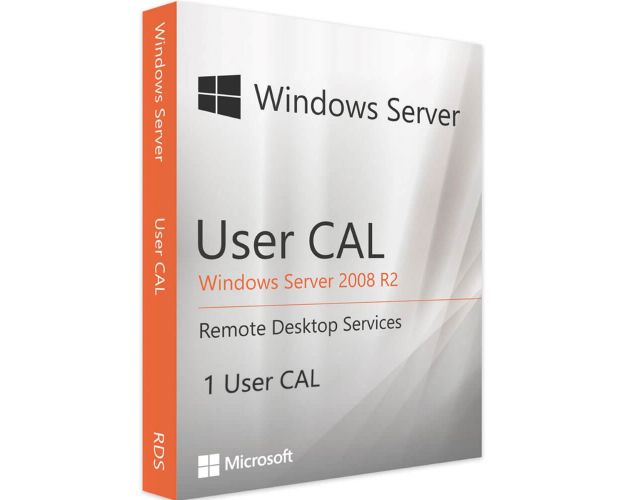 Windows Server 2008 R2 RDS - User CALs, User Client Access Licenses: 1 CAL, image 