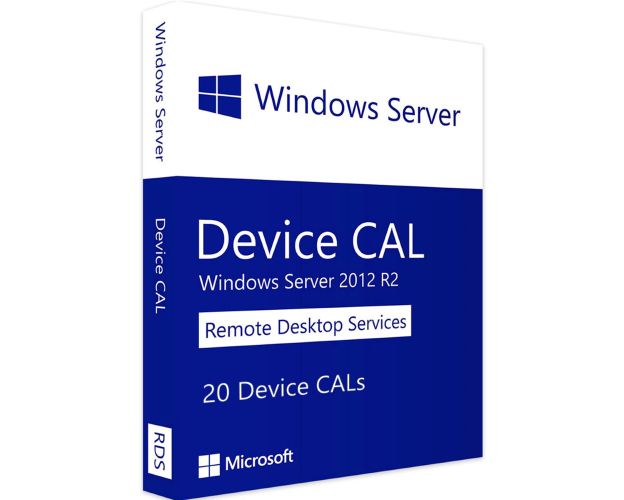Windows Server 2012 R2 RDS - 20 Device CALs, Device Client Access Licenses: 20 CALs, image 