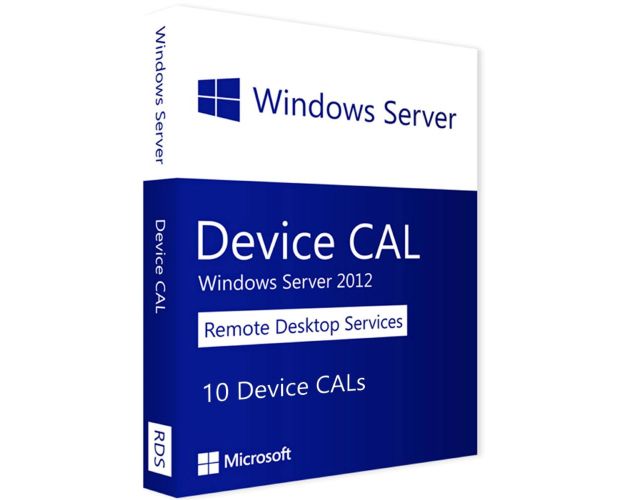 Windows Server 2012 RDS - 10 Device CALs, Device Client Access Licenses: 10 CALs, image 