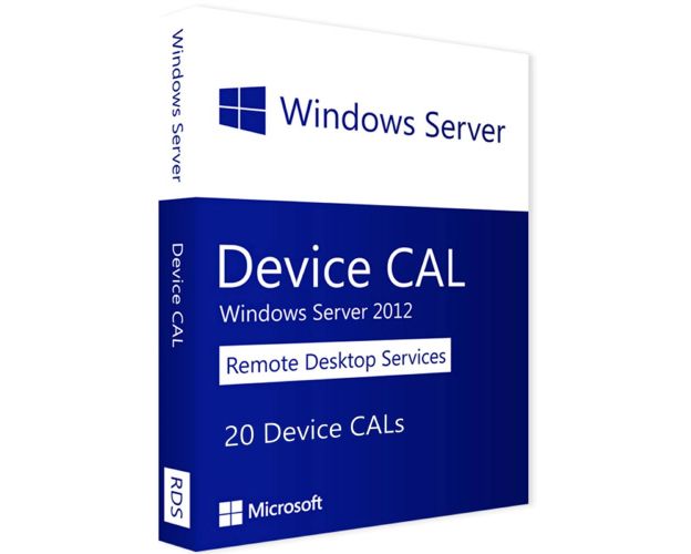 Windows Server 2012 RDS - 20 Device CALs, Device Client Access Licenses: 20 CALs, image 