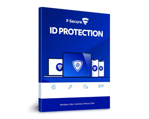 F-Secure Id Protection 2024-2025, Runtime : 1 year, Device: 5 Devices, image 