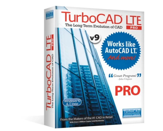 TurboCAD LTE Pro V9, English, image 