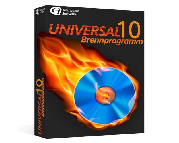 Avanquest Universal burning program, image 