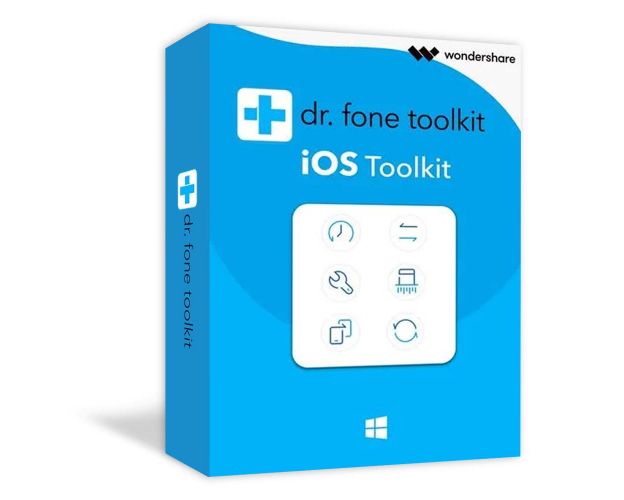 Wondershare Dr. Fone for iOS Toolkit Windows, Runtime : 1 year, Device: 5 Devices, image 