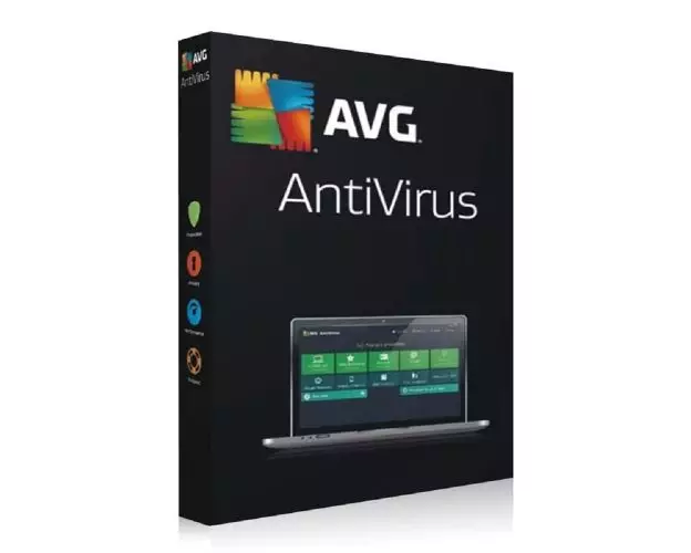 AVG Antivirus 2024-2025, Runtime : 1 year, Users: 1 User, Device: 5 Devices, image 