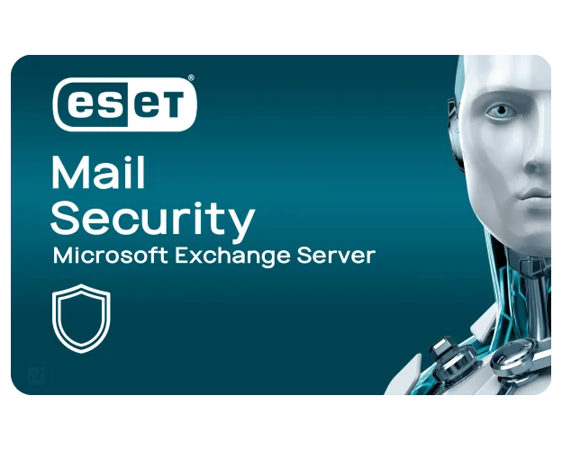 ESET Mail Security Microsoft Exchange Server 2024-2027, Type of license: New, Runtime : 3 years, Users: 5 Users, image 