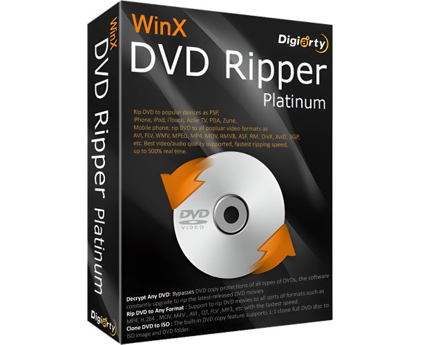 WinX DVD Ripper Platinum, Runtime : 1 year, image 