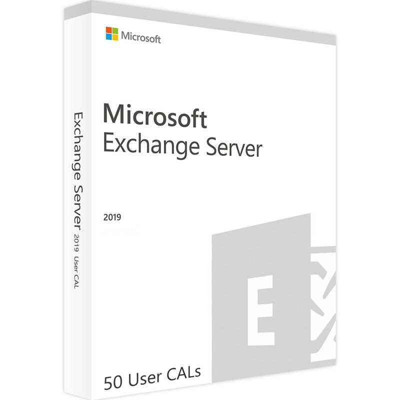 Exchange Server 2019 Standard - 50 User CALs, Client Access Licenses: 50 CALs, image 