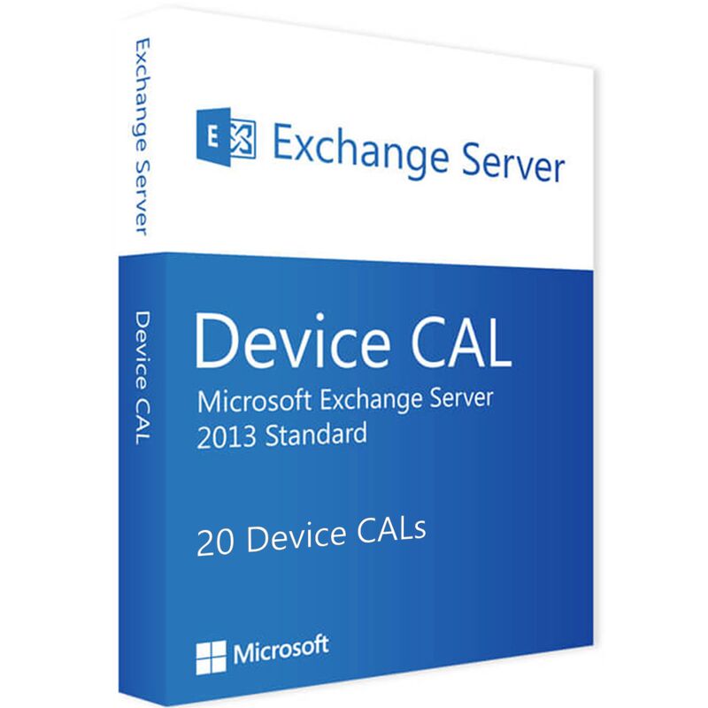 Exchange Server 2013 Standard - 20 Device CALs, Device Client Access Licenses: 20 CALs, image 